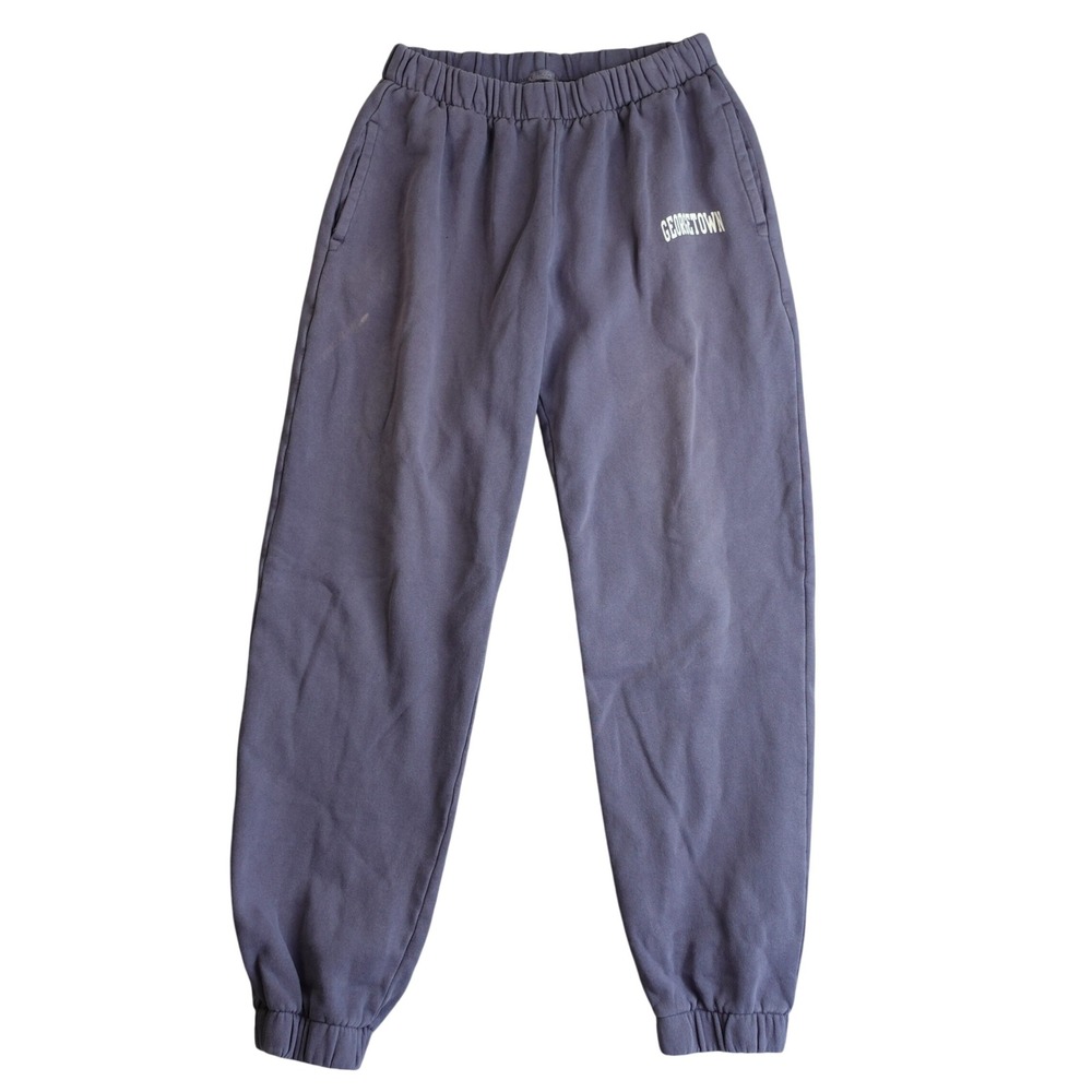 John Galt Brandy Melville Georgetown Sweatpants Womens O/S Blue Comfy Joggers
